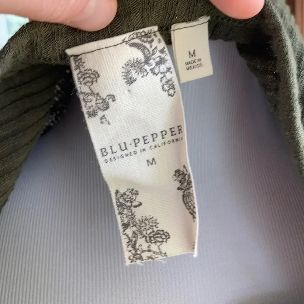 NWOT Olive Green Stretch Shift Dress, Size M - Picture 5 of 6